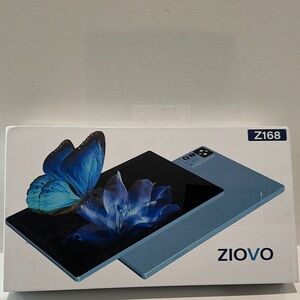 Open Box ZIOVIO 10.1” Screen Size Tablet fully functional.